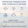 Magnesium Bisglycinate 500mg + Ashwagandha 300mg + L-Theanine 200mg - Stress | Calm | Cognition