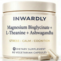 Magnesium Bisglycinate 500mg + Ashwagandha 300mg + L-Theanine 200mg - Stress | Calm | Cognition
